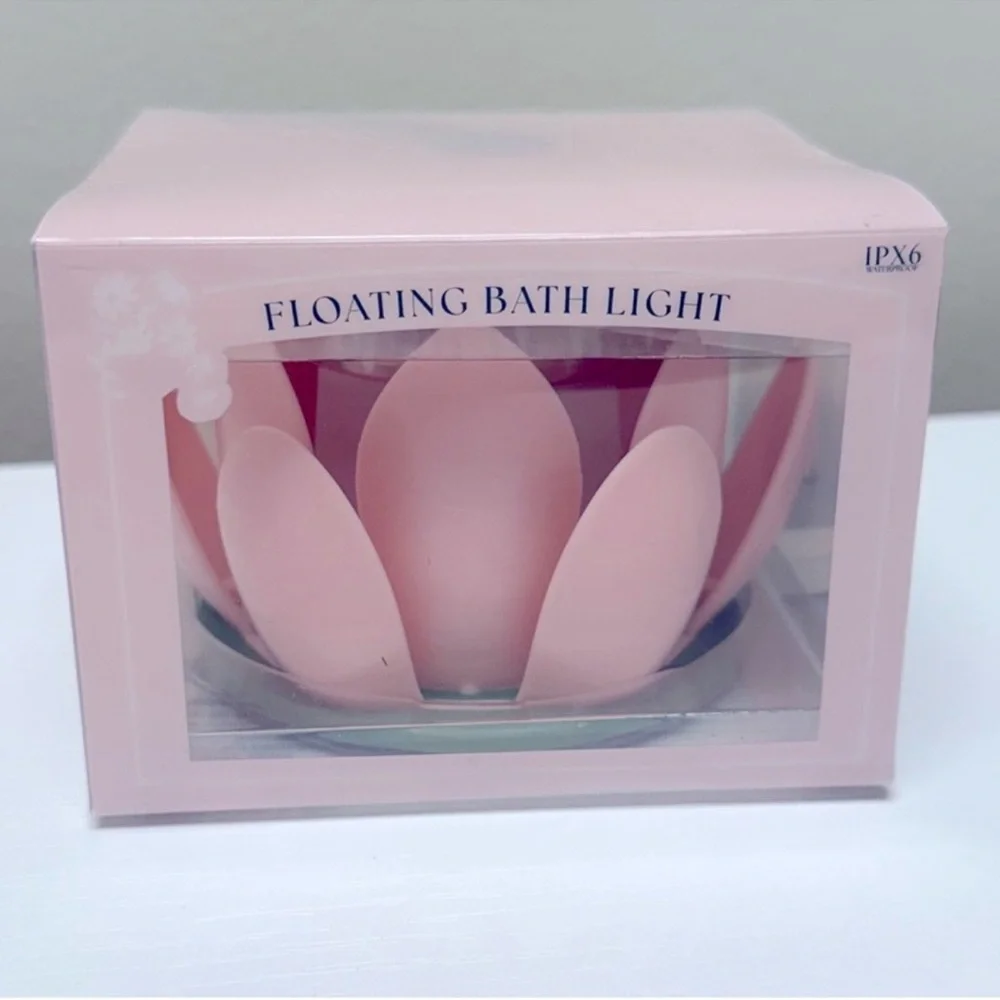 3 for $15 SALE New Floating Bath Light- Lily, 16 colors, Target Bullseye